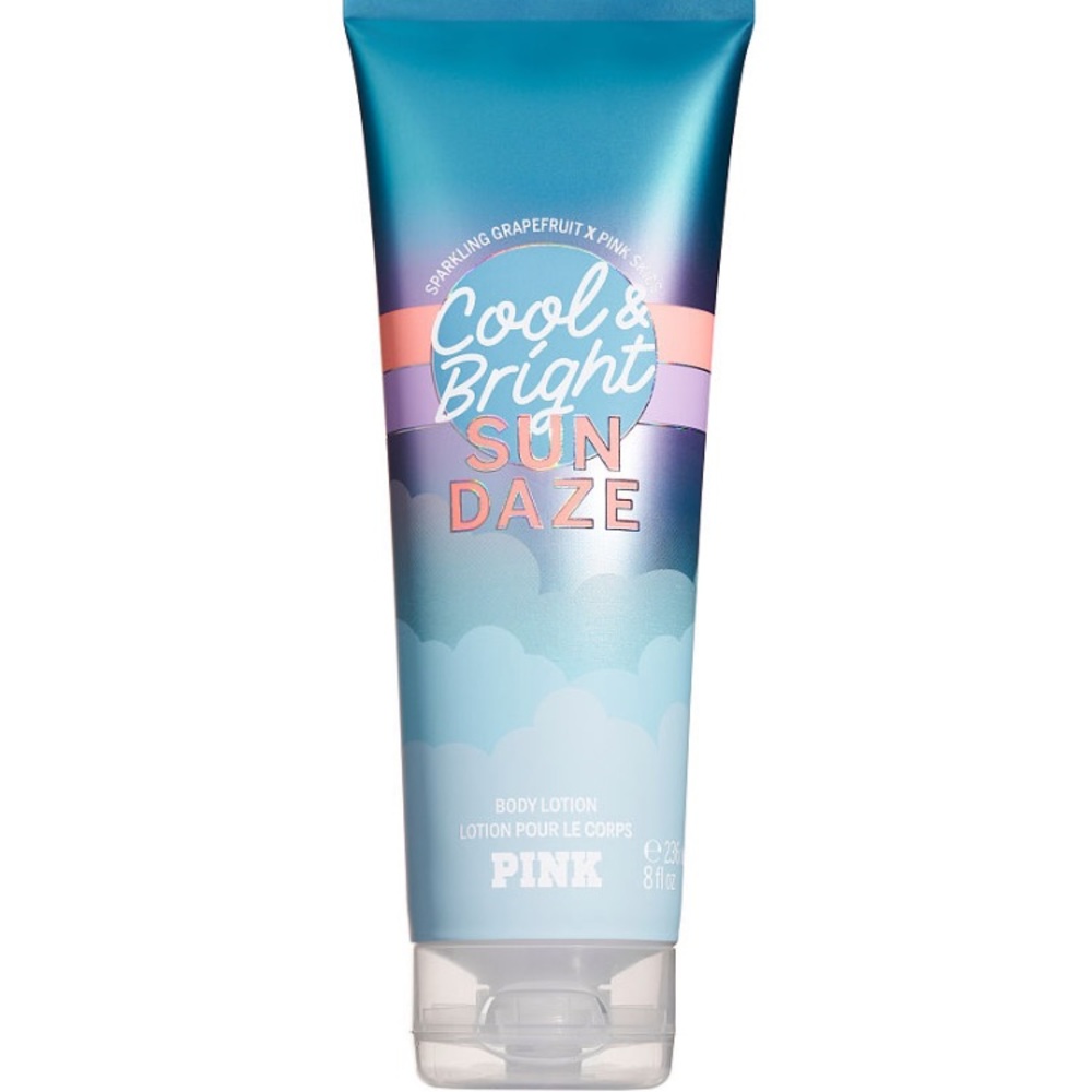 PINK Cool & Bright Sun Daze lotion